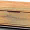 Baxton Studio Franklin Modern Oak Brown Finished Wood and Black Finished Metal 2-Drawer Coffee Table 180-11208-Zoro - alternate 6